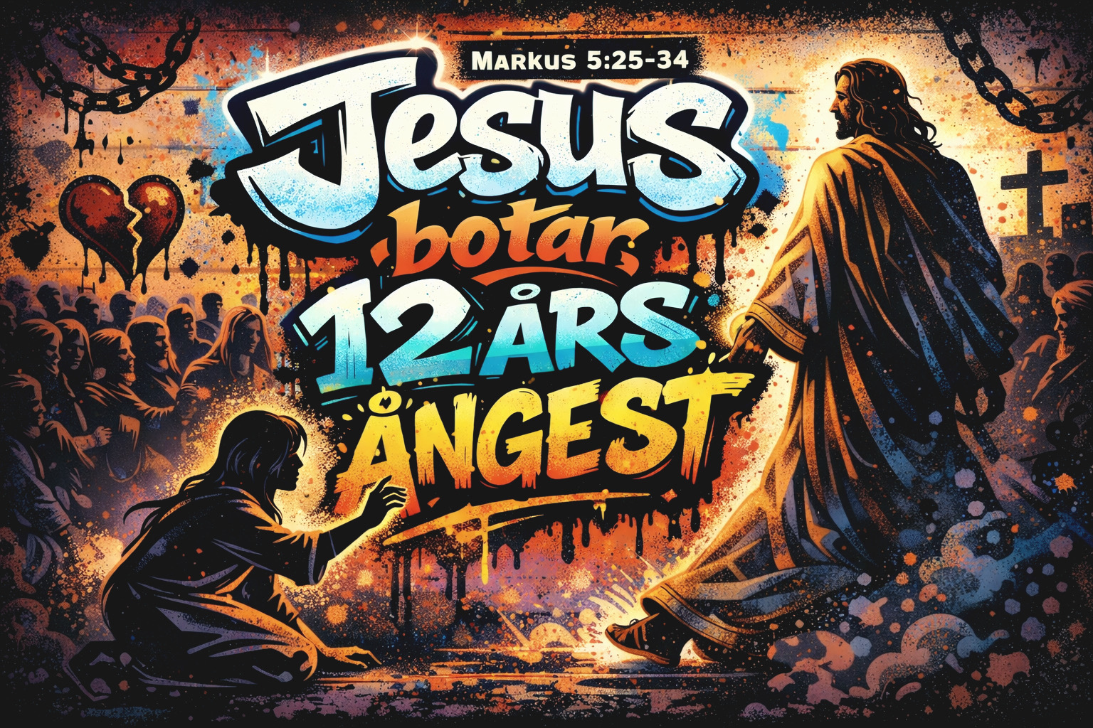 Jesus botar 12 års ångest