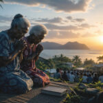 När två gamla kvinnor bad